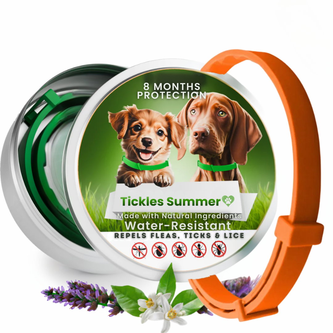 Tickles Summer™ – Natural Anti Tick Collar for Dogs