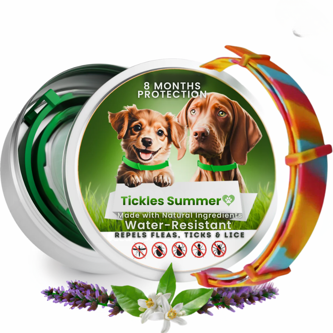 Tickles Summer™ – Natural Anti Tick Collar for Dogs
